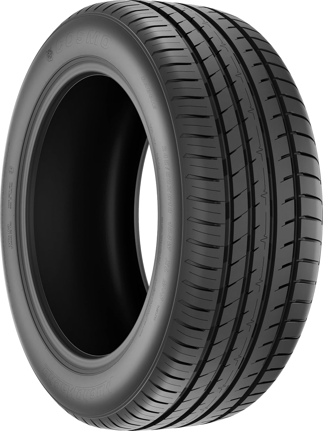 MuchoMacho 195/45ZR16 XL All Season Tires - High Performance Passenger Car Radial Tire - 84VLoad Range, UTQG 300AAA