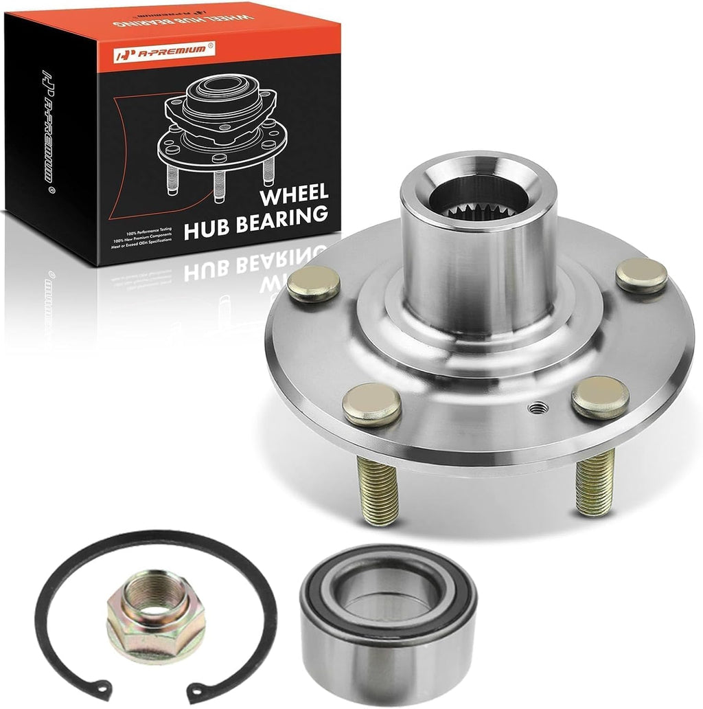 A-Premium Front Wheel Bearing and Wheel Hub Kit with 5-Lug