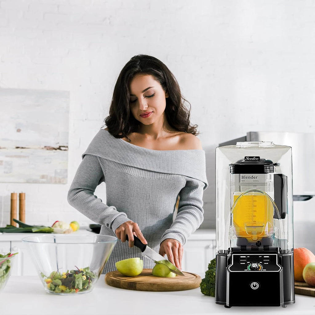 Professional Commercial Blender with Quiet Shield Enclosure 2200W