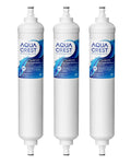 AQUA CREST GXRTQR Inline Water Filter Replacement for GE GXRTQR, 3 Pack
