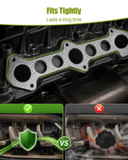 Exhaust Manifold Gasket Set Fit for Ford Replace MS19312 EEF79180 MS96833