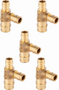 5Pcs EFIELD Pex A Expansion 3/4"x 1/2"x 1/2" Reducing Tee(PEX1960047-5)