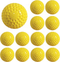 12 Pack Pitching Machine Softballs,12-Inch Pitching Machine Softballs for Hand-Eye Coordination, Hitting and Fielding