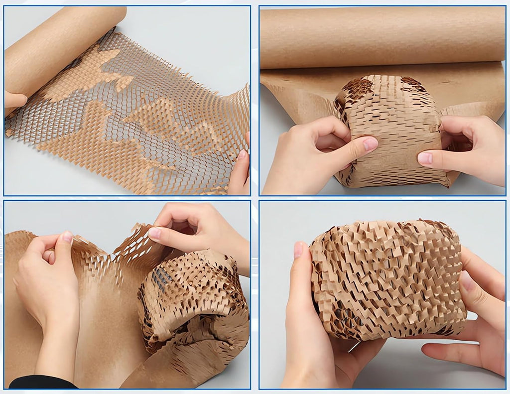 Thickened Honeycomb Packing Paper (80g/m²‌), Protective Wrapping