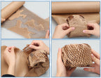 Thickened Honeycomb Packing Paper (80g/m²‌), Protective Wrapping