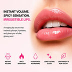 Spicy Lip Plumper, Hydrating Lip Volumizer Serum & Gloss