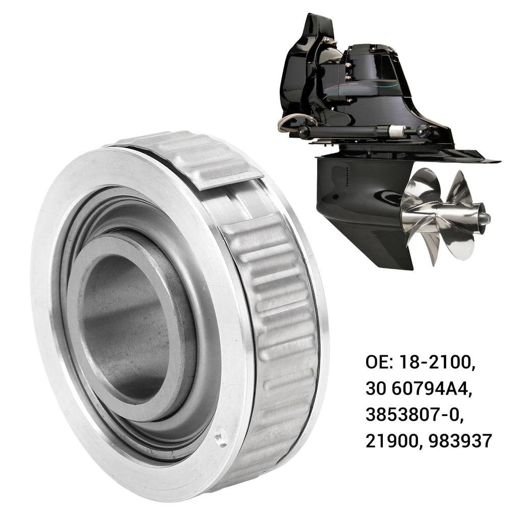 Boat Gimbal Bearing: Alloy Steel Construction, Compatible with Omc Cobra, Mercruiser Bravo, Alpha Gen 1 and 2