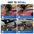 18-3702 Marine Prop Nut Kit for Mercury/Mariner 30-60 HP Outboard Motor