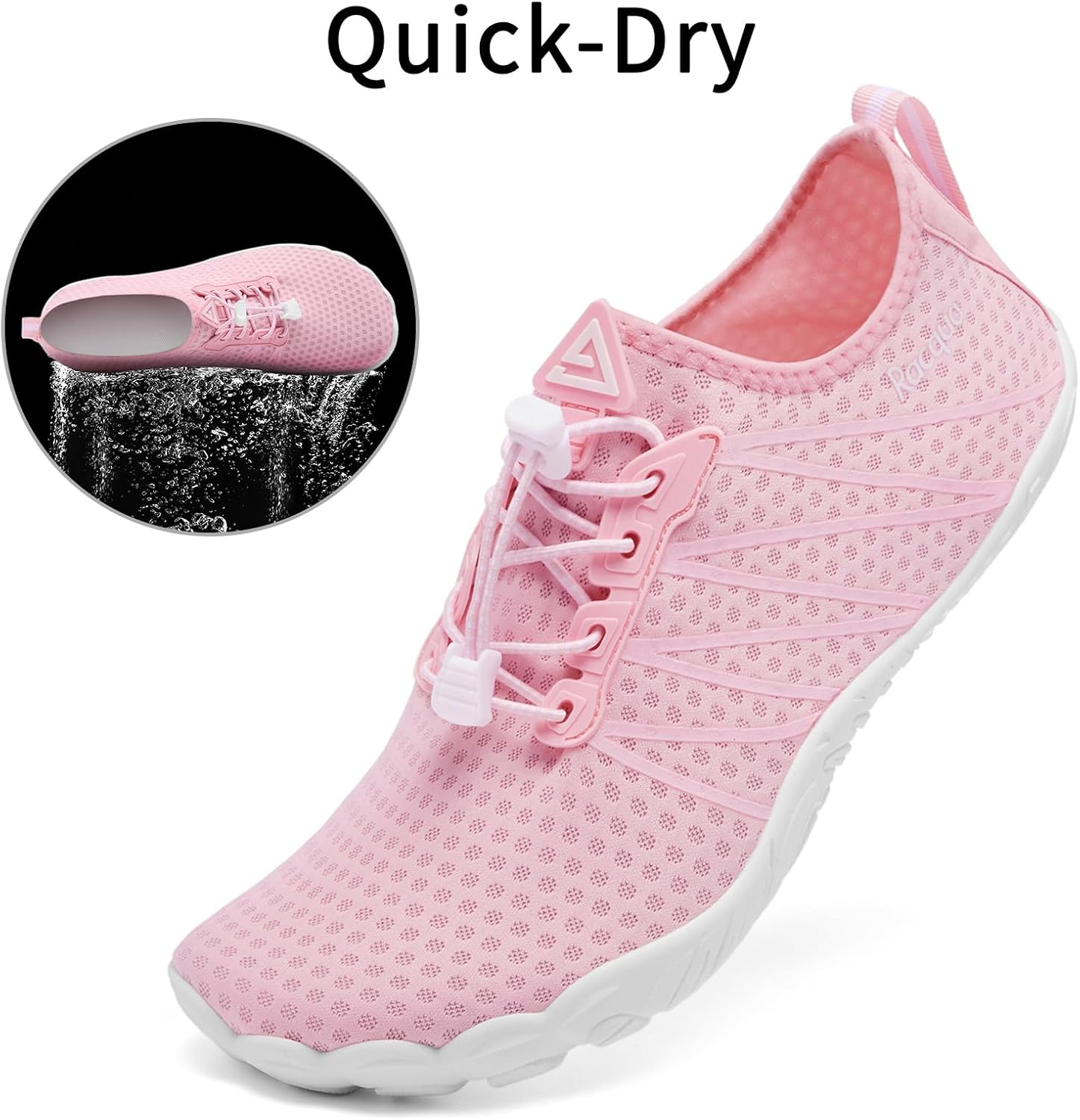 Men Women Water Shoes Quick-Dry Breathable Swim Shoes Lightweight Aqua Shoes Beach Pool Hiking Shoes