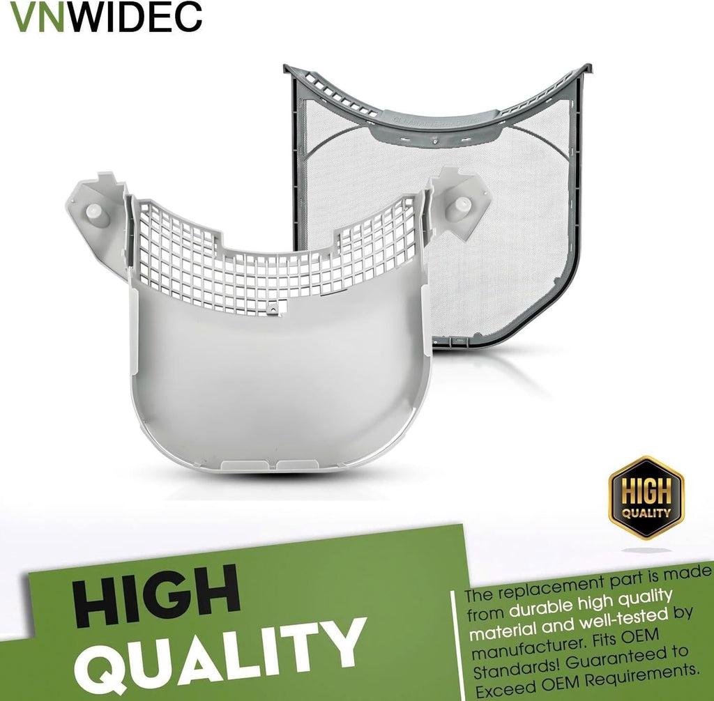 Dryer Lint Screen Cover & Lint Filter Screen LG DLE3500W DLE3170W DLE3600W