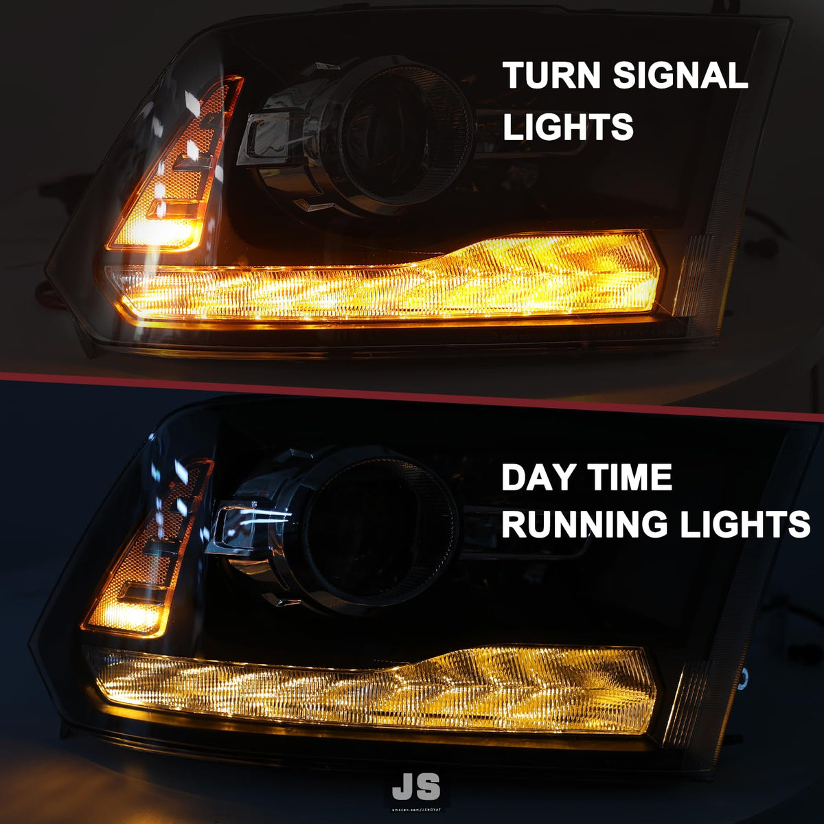 Headlights Fit for 2013-2018 Dodge Ram 1500 2500 3500