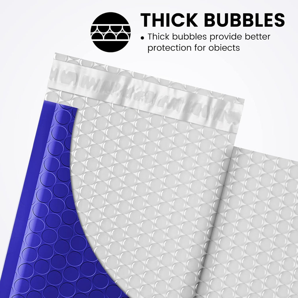 Bubble Mailers 4x8" 200 Pack Waterproof Padded Envelopes