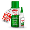 CA Glue with Activator - Instant Bond Cyanoacrylate Adhesive | Super Glue for Wood, Plastic, Glass, Metal, Leather