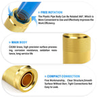 TAILONZ 1Pcs 5/8"OD DOT Straight Push to Connect Fittings