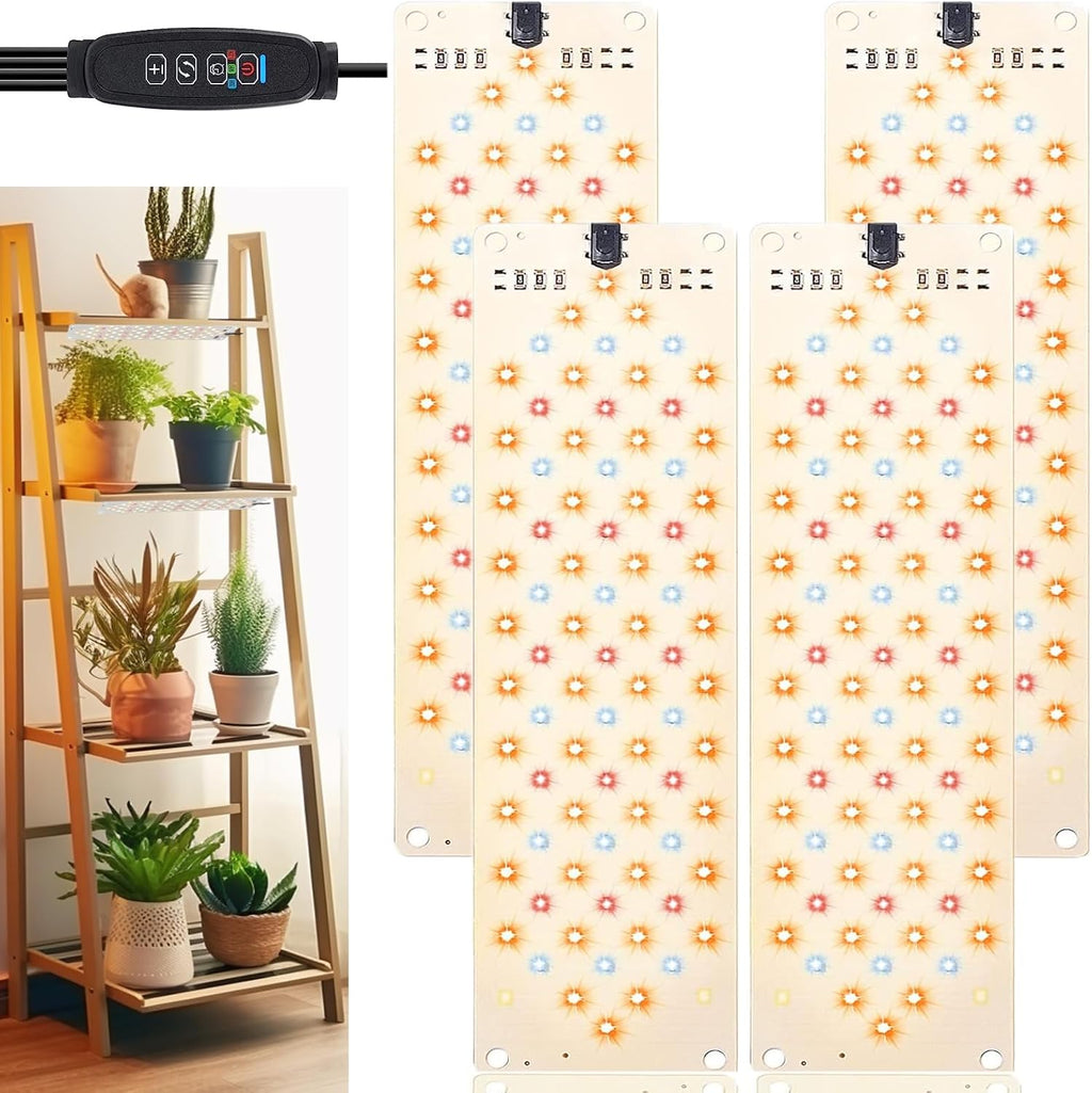 Grow Light,40W Ultra-Thin Panel Grow Lights for Indoor Plants,316LEDs Full Spectrum Grow Lights for Under Cabinet