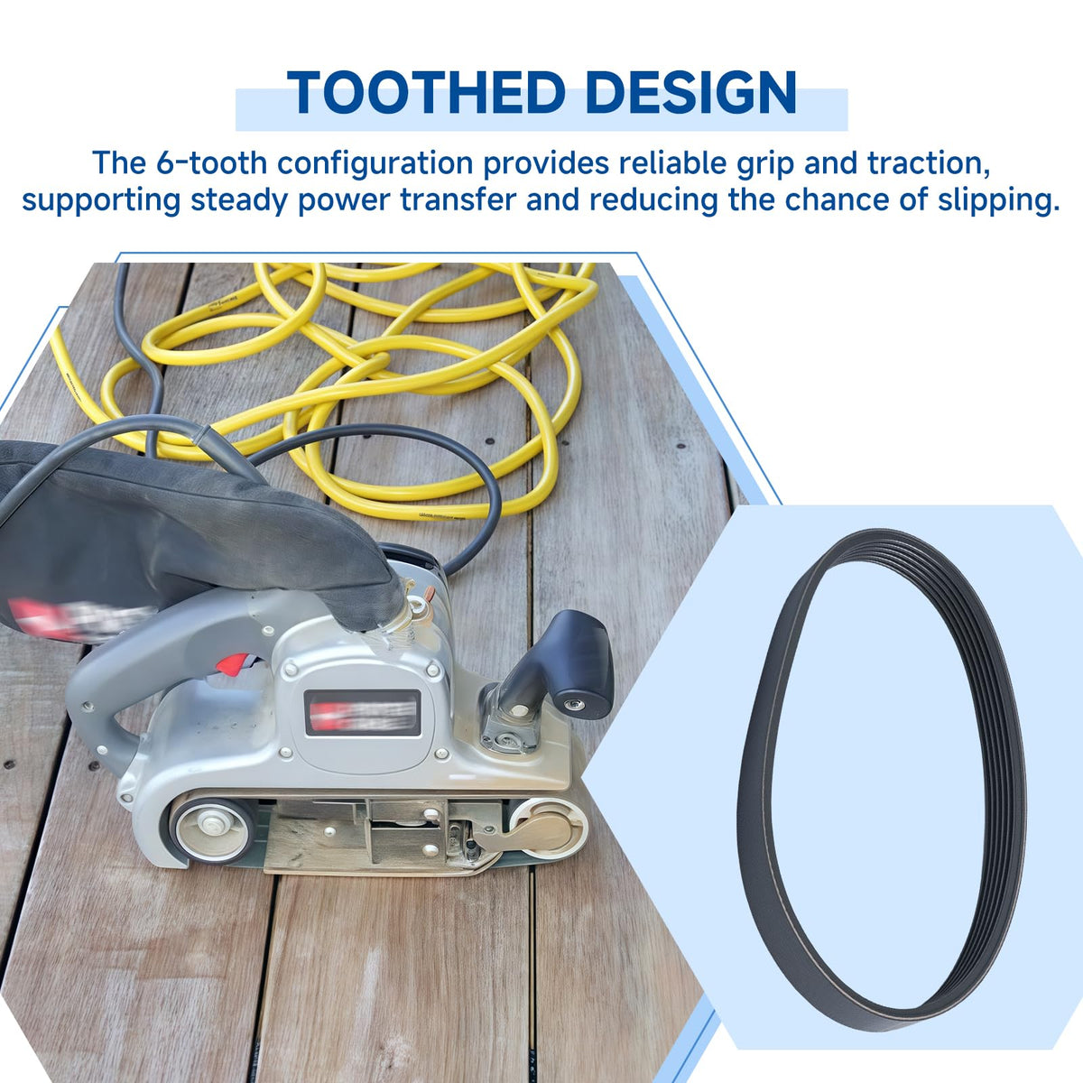 Aigemsi Sander Drive Belt Compatible with Porter Cable Belt Sanders