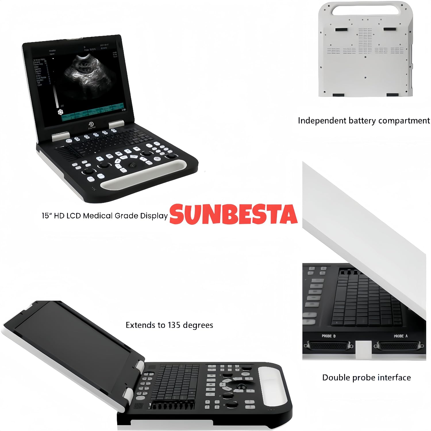 N50 Portable Veterinary Ultrasound Machine for Animal Pregnancy