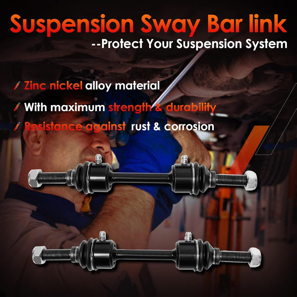 Sway Bar Links K750362 Front 2 Pcs, Fit For 2009-2022 Ford F150/F250/F350