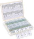 120-Pcs Microscope Slides with Specimens,Plant, Animal, Algae,etc,Educational Microscope Slides and Covers for Young