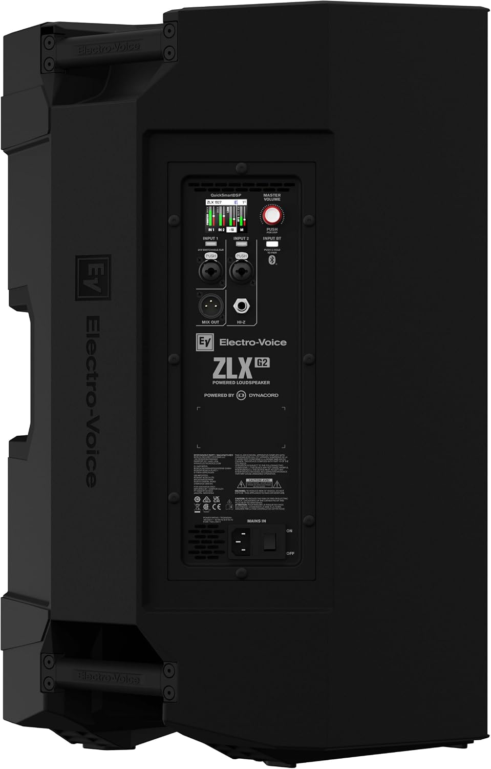 ZLX-15P-G2 15in. 2-Way Powered Loudspeaker with Bluetooth | 1000W 2-way loudspeaker with Bluetooth 5.0 and 4-channel