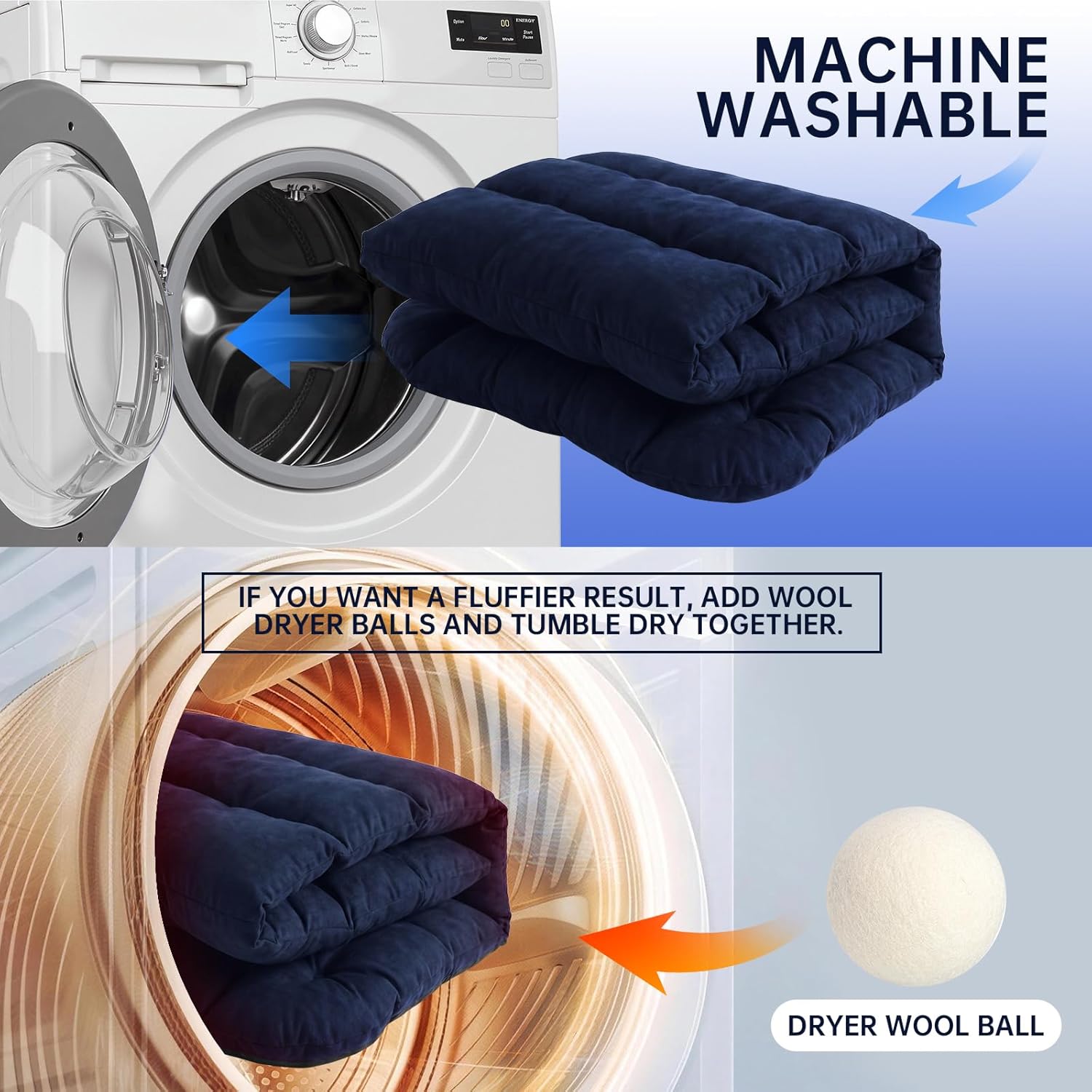 Wheelchair Cushions, Pressure Pain Relief Accessories with Armrest Covers, Supports Coccyx & Back, Non-Slip, Fits