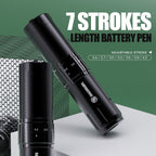 L2 Pro Wireless Tattoo Machine Kit with 7 Adjustable Stroke