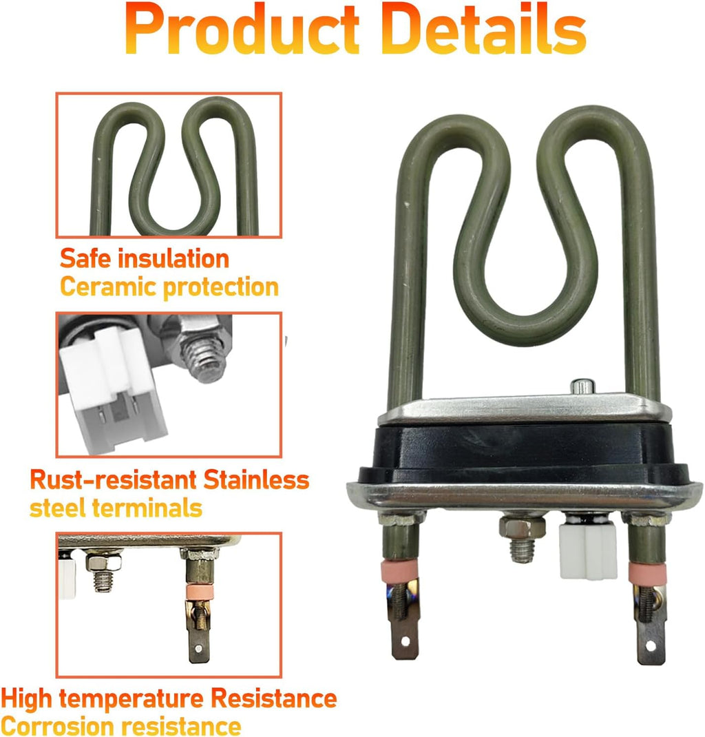 AEG72950001 Dishwasher Heater Assembly Fit for LG,Replace 2657686,PS7788065