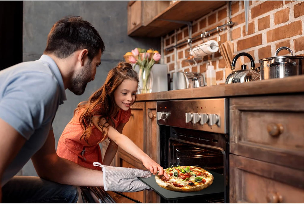16"x14" Pizza Steel Baking Sheet for Oven BBQ Grill – Crispy Crust