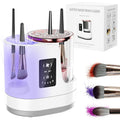 3 IN 1 Electric Makeup Brush Cleaner,Automatic Makeup Brush Cleaner with Makeup Brush Dryer,Portable USB Deep