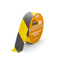 Standard Black/Yellow Hazard Anti Slip Grip Tape (2" x 60ft)