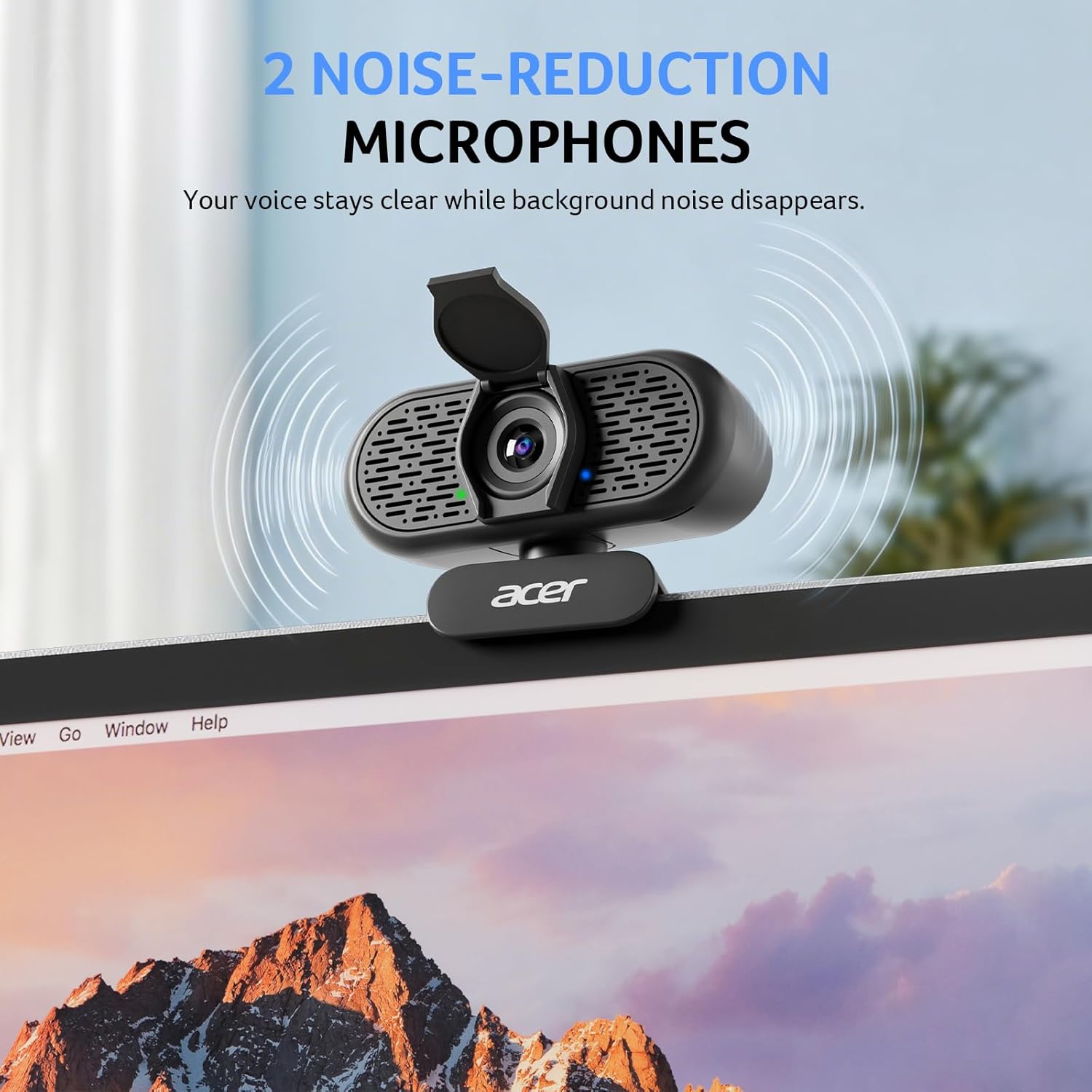 1080p Webcam USB Plug and Play Webcam for PC with Noise Cancellation Microphones Computer Camera for Desktop