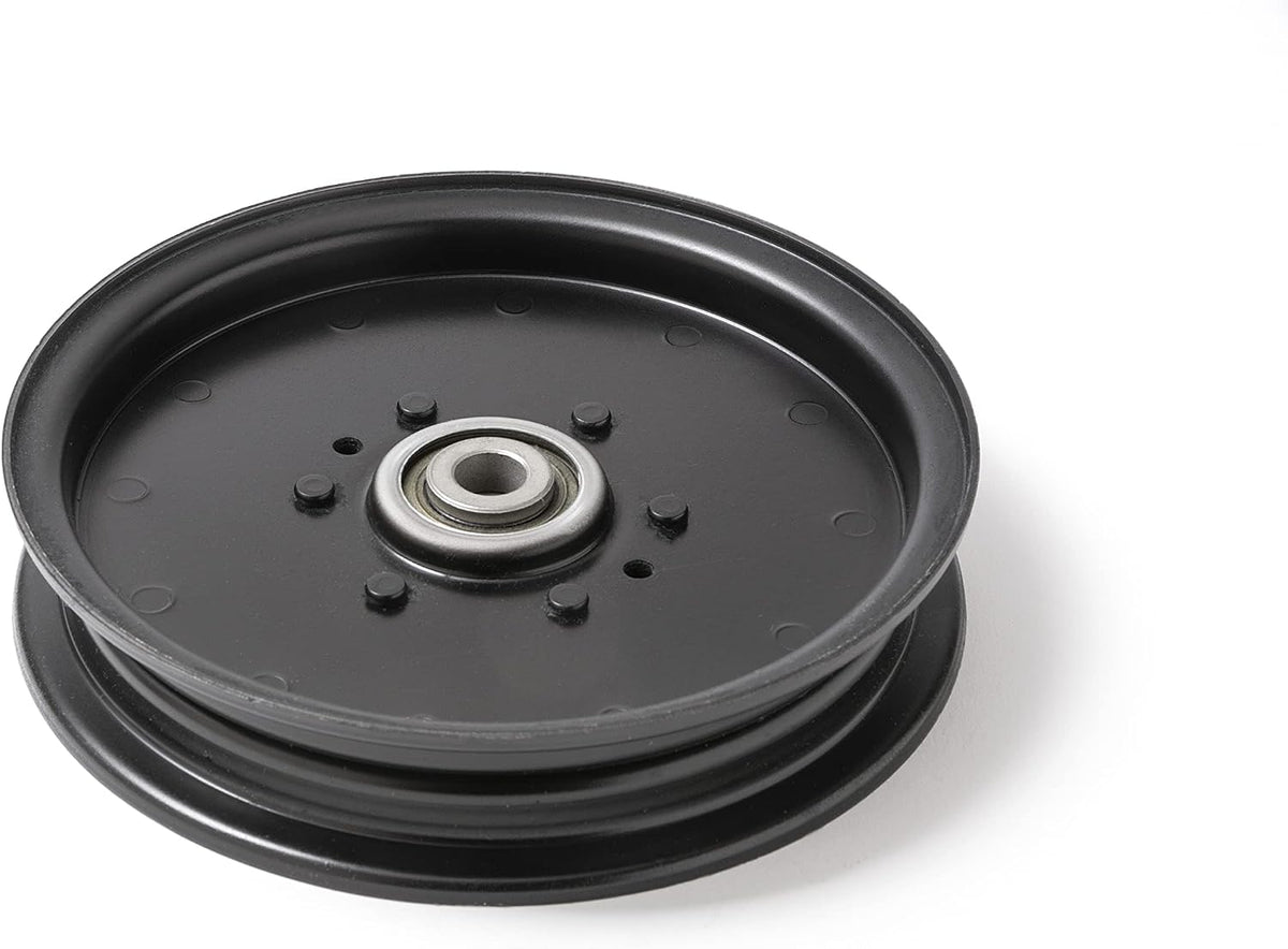 Terre Products, Flat Idler Pulley, 6 Inch Flat Diameter, Compatible Part for Ferris 5021976, 5102831, 5103800, 5600184, Simplicity 5021976, Snapper 5021976, 5103800YP, 5600184, 5600184SM