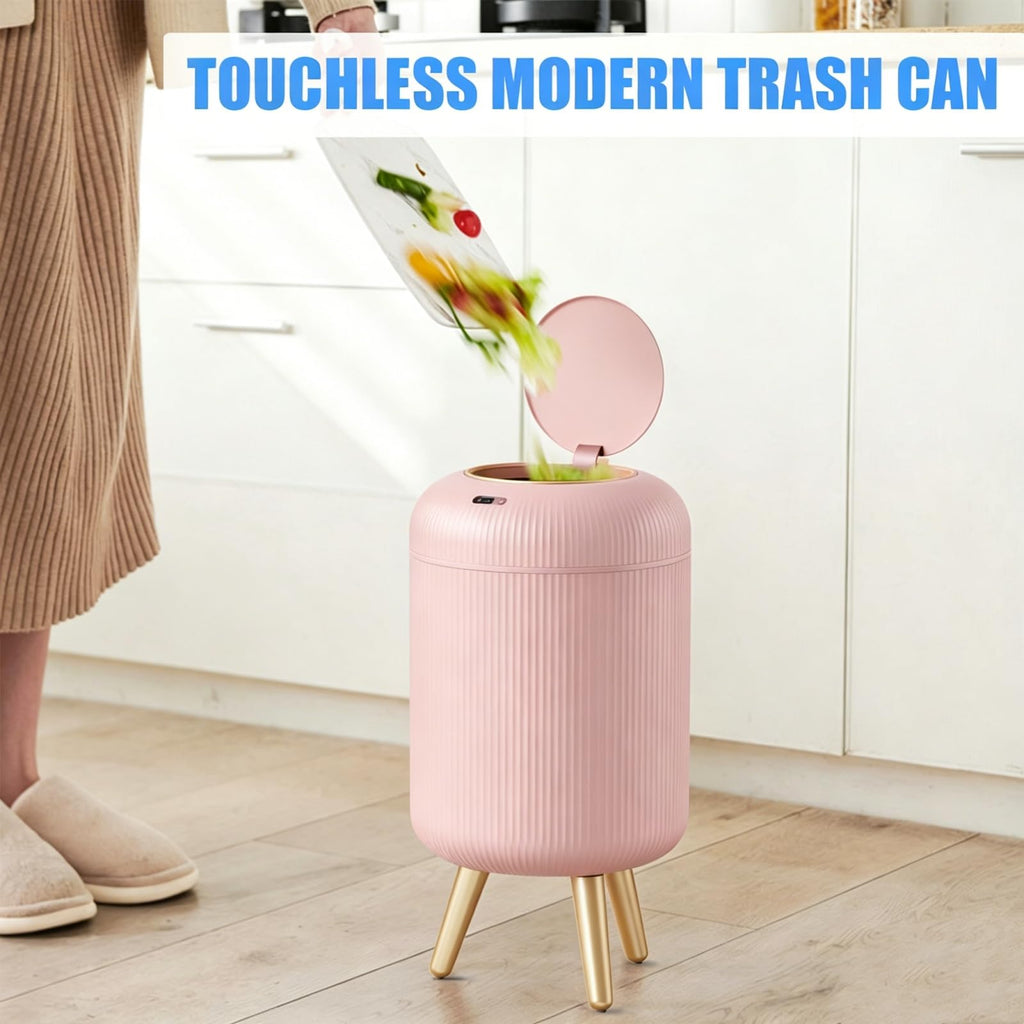 Automatic Bathroom Trash Can, Motion Sensor Trash Can Touchless