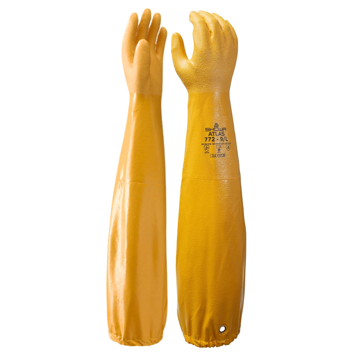 772 Fully-Coated Nitrile Chemical Resistant Glove, Medium, 12-Pack