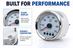 White Multifunction Tachometer 34200-93J14 for Suzuki Outboard