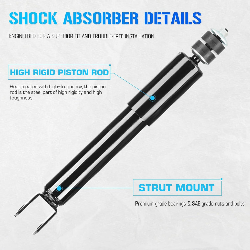 ILONPA Front Struts Shocks Absorbers for 1999-2006 Chevy Silverado 1500
