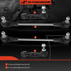 A-Premium Front & Rear Sway Bar Link Stabilizer Link Kit - Smooth Driving