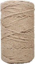 Jute Twine 3mm x 109yd 3 Strand, Munzong Natural String for Crafts