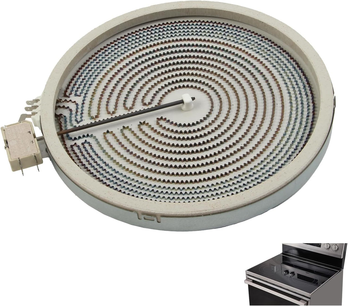 12Inch Range Oven Dual Radiant Surface Element Heater Replace W10189281