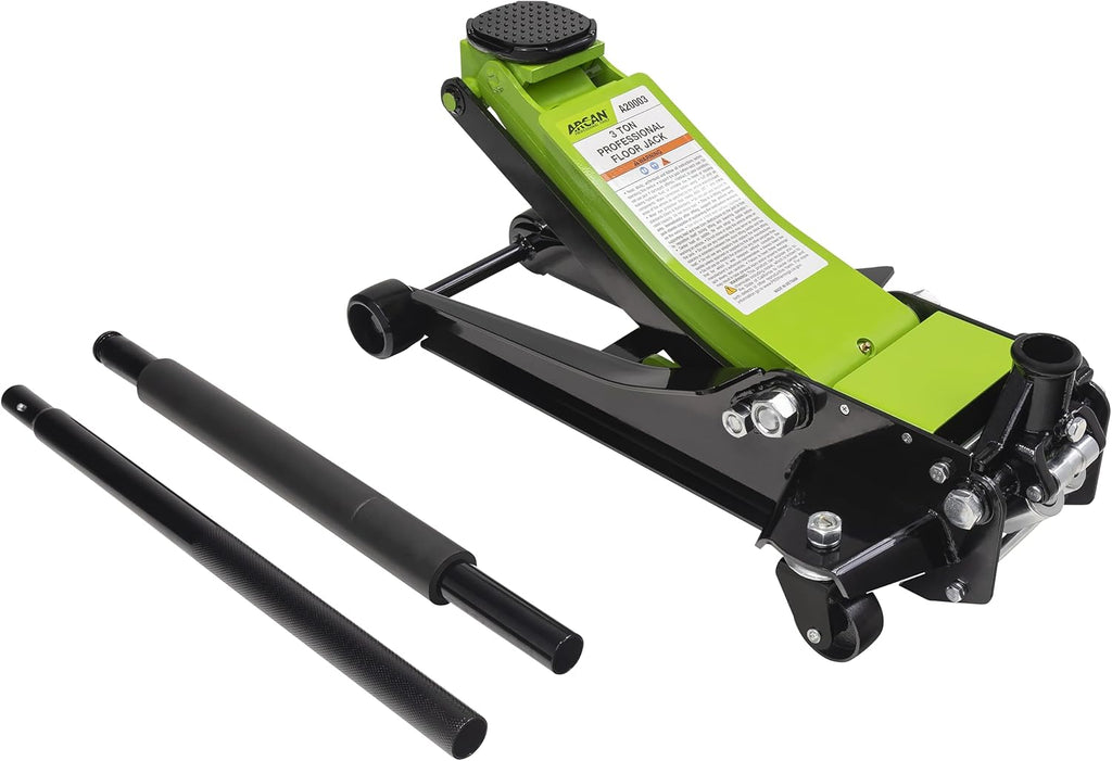 3-Ton Steel Low Profile Floor Jack, Model A20003