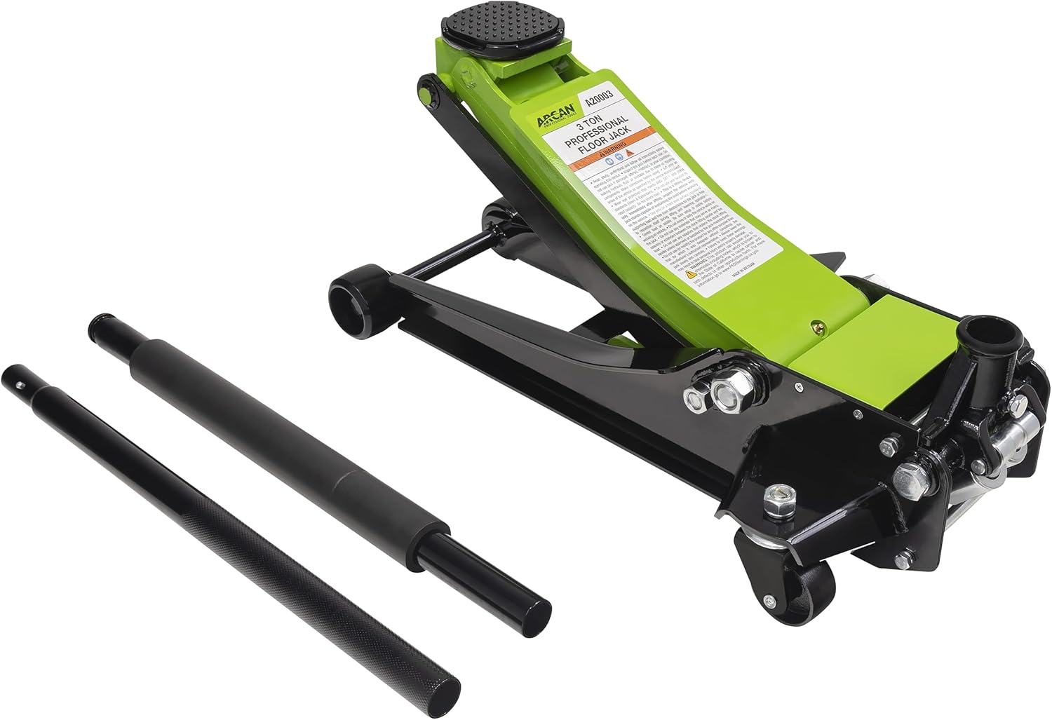 3-Ton Steel Low Profile Floor Jack, Model A20003
