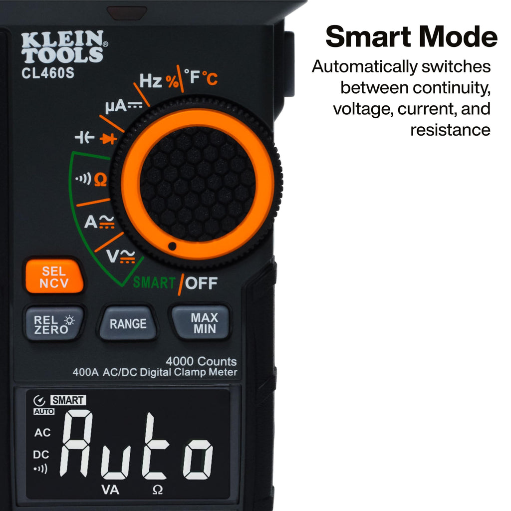 Klein Tools CL460S Smart Digital Clamp Meter