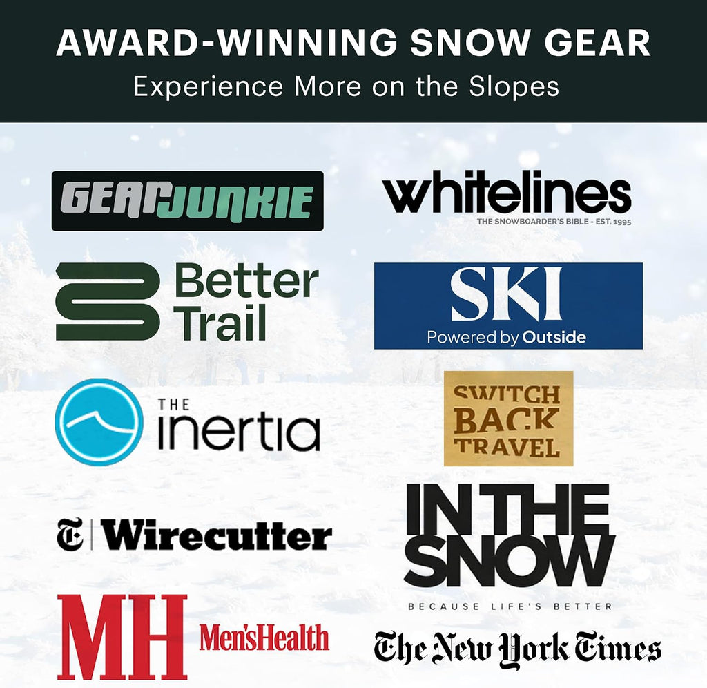 Squad Goggles with ChromaPop Lens | Snow Goggles with Replaceable Lens for Skiing & Snowboarding.