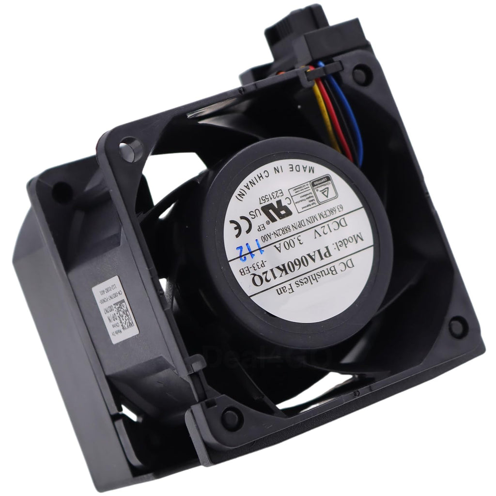Deal4GO Silver Chassis System Cooling Fan XD7N7 88R2N Replacement for Dell PowerEdge R750 R760 R550 R7525 R7550 R750Xa R750Xs
