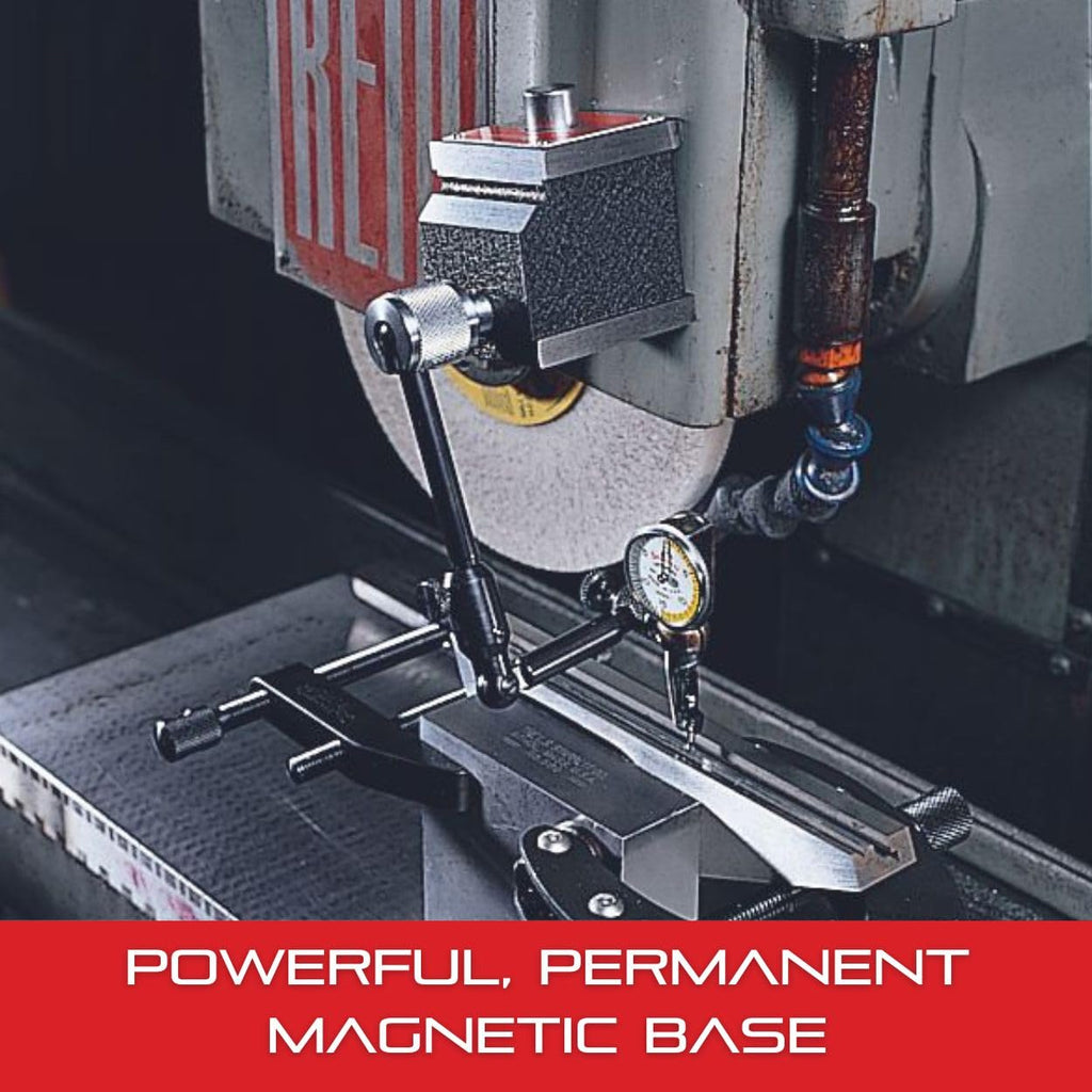 Starrett Magnetic Base Indicator Holder, Swivel Post Assembly