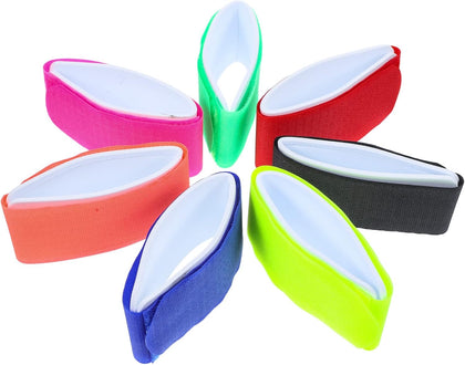 7pcs Snowboard Carrier Strap Fixing Straps for Ski Gear Transport Lightweight and Portable Sled Hand Sling Fluorescent