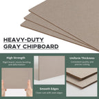 20 Pcs 12.5x10 Thick Chipboard