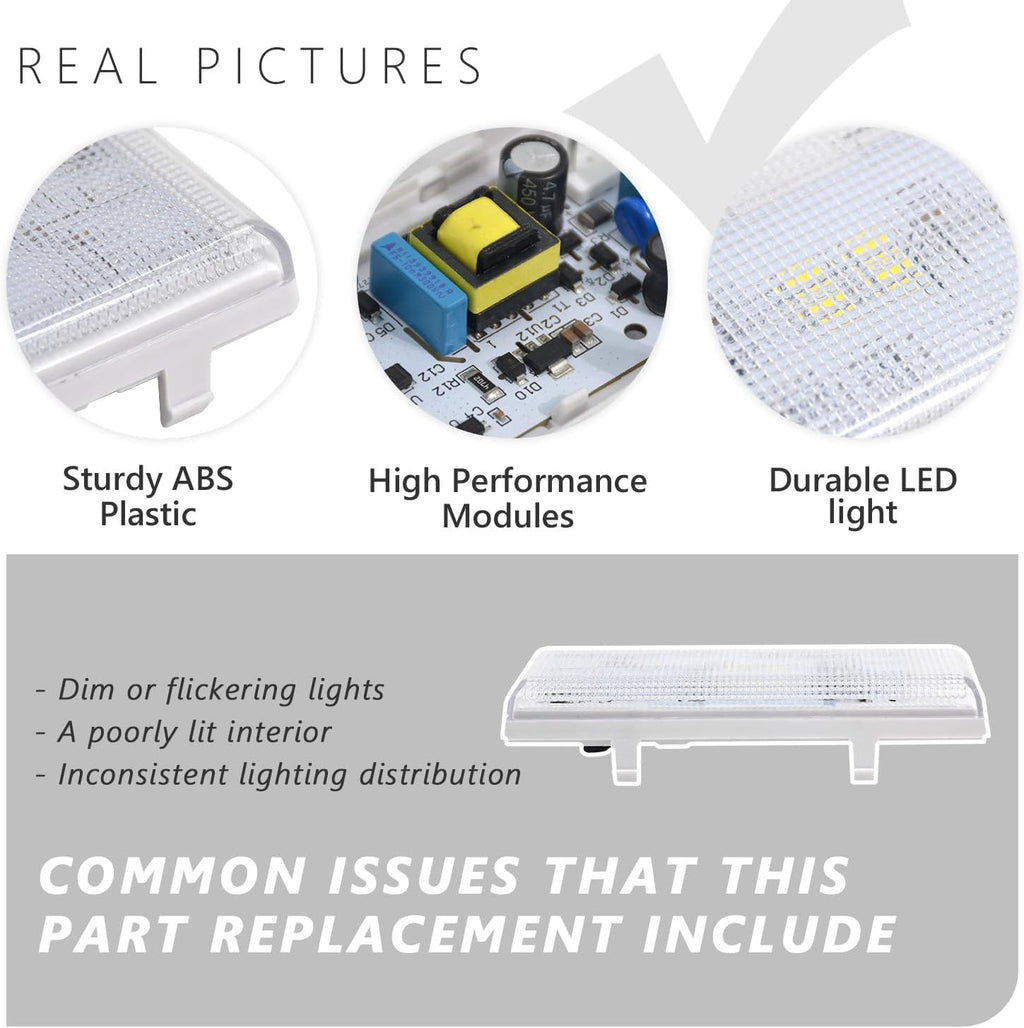W11226500 W10724473 Refrigerator LED Control Board Light Module Replacement