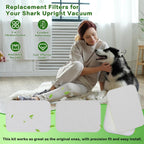 Foam Filter Replacement for Shark ZU102, ZU100, ZU60, ZU62 Upright Vacuum