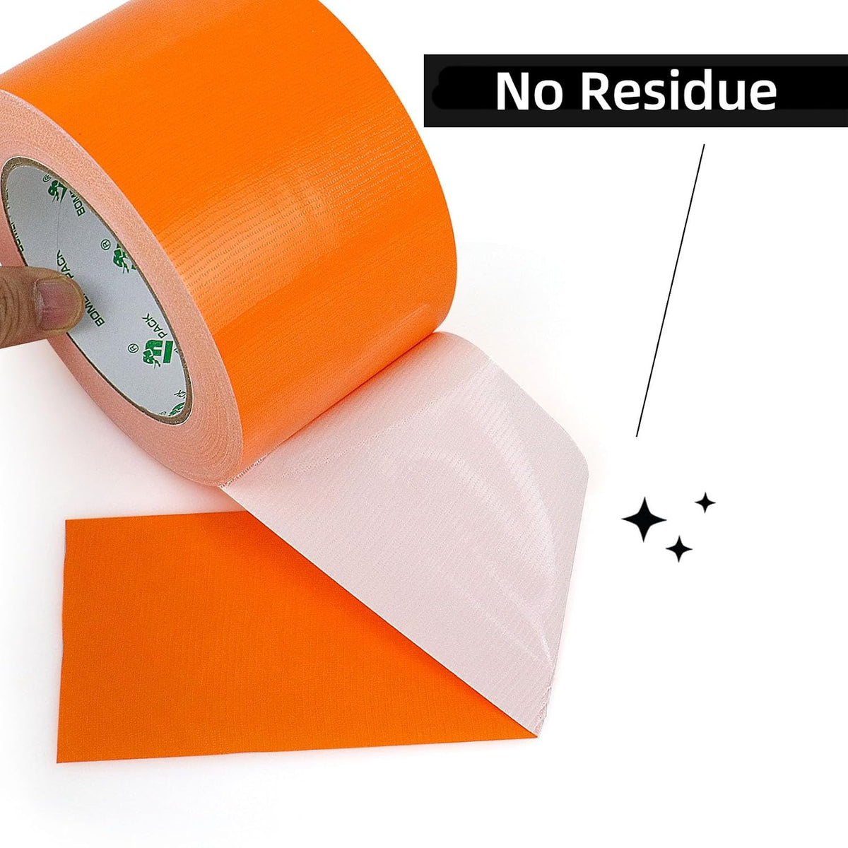 Orange Duct Tape, Heavy Duty Strong Industrial 3inch x 30yds